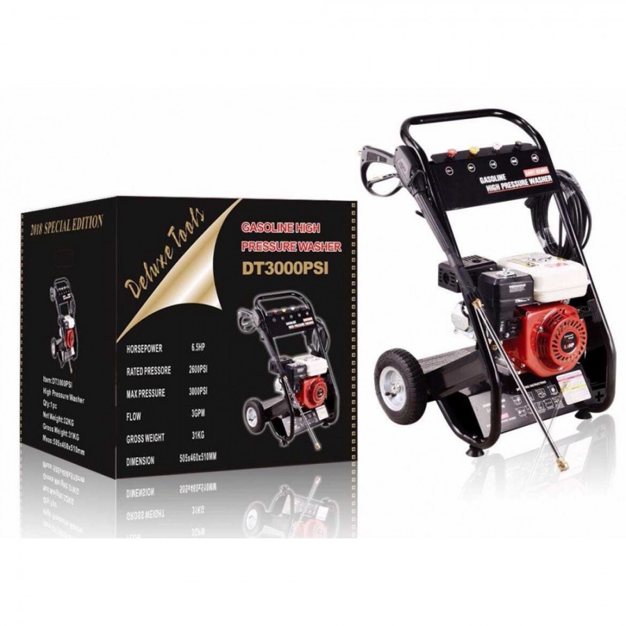 Deluxe Verktyg DT3000psi; Högtryckstvätt A19225