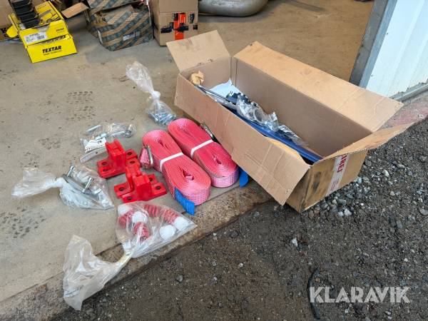 Tillbehör för timmerbil EXTE-utrustning och reservdelar för Slirej