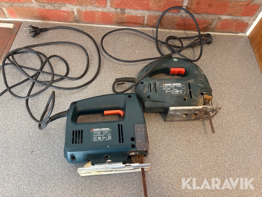 Sticksåg Black&Decker KS532E / CD301 2st