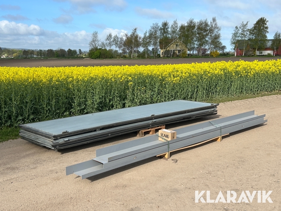 Port EAB 4,6x5 m innåtgående med kram och gångjärn