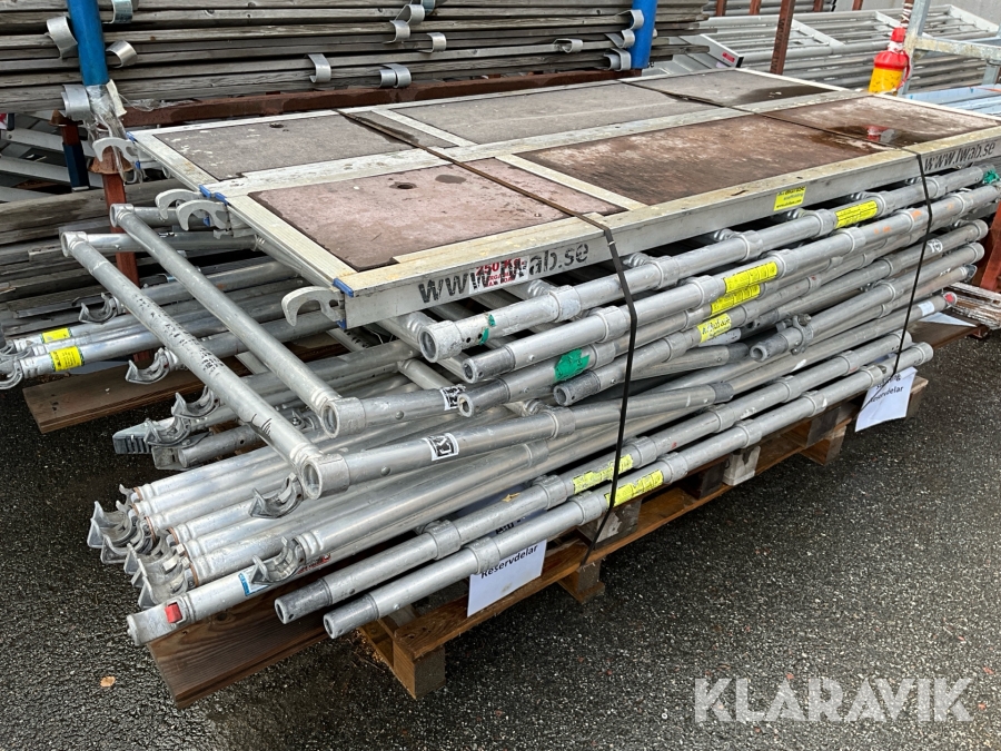 Byggställning Aluface Rullställning