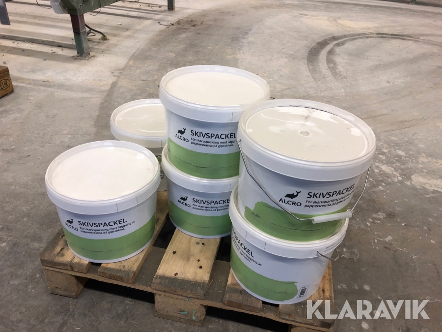 Skivspackel Alcro 70 liter