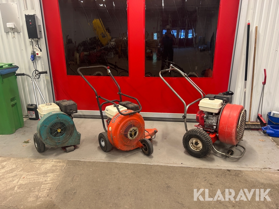 Markblås/ lövblås 3 st