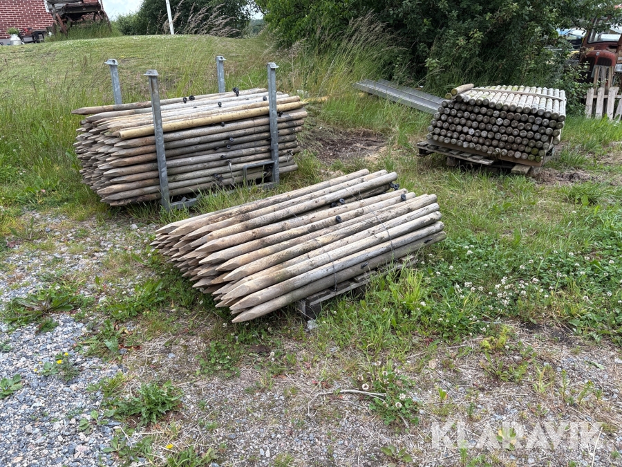 Stängselstolpar 314 styck