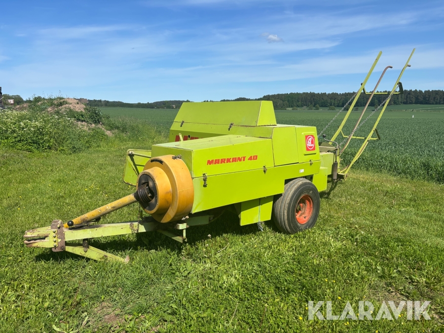 Hårdpress Claas Markant 40