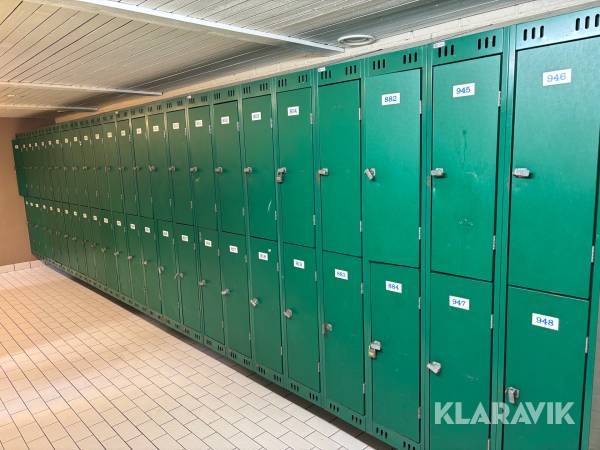 Klädskåp 48st