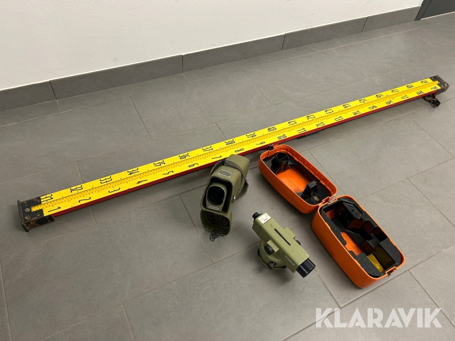 Avvägningsinstrument Leica Wild manuell