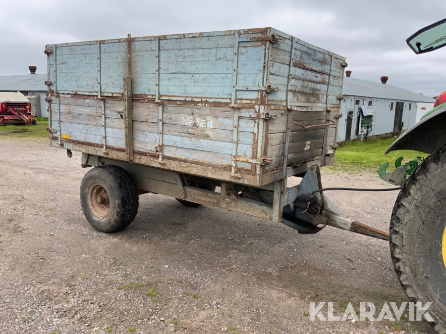 Traktorkärra 6ton med tipp