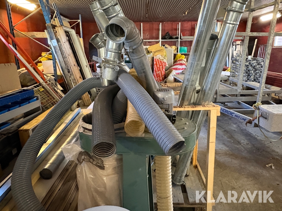 Spånsug Kity 694/695 med rörsystem