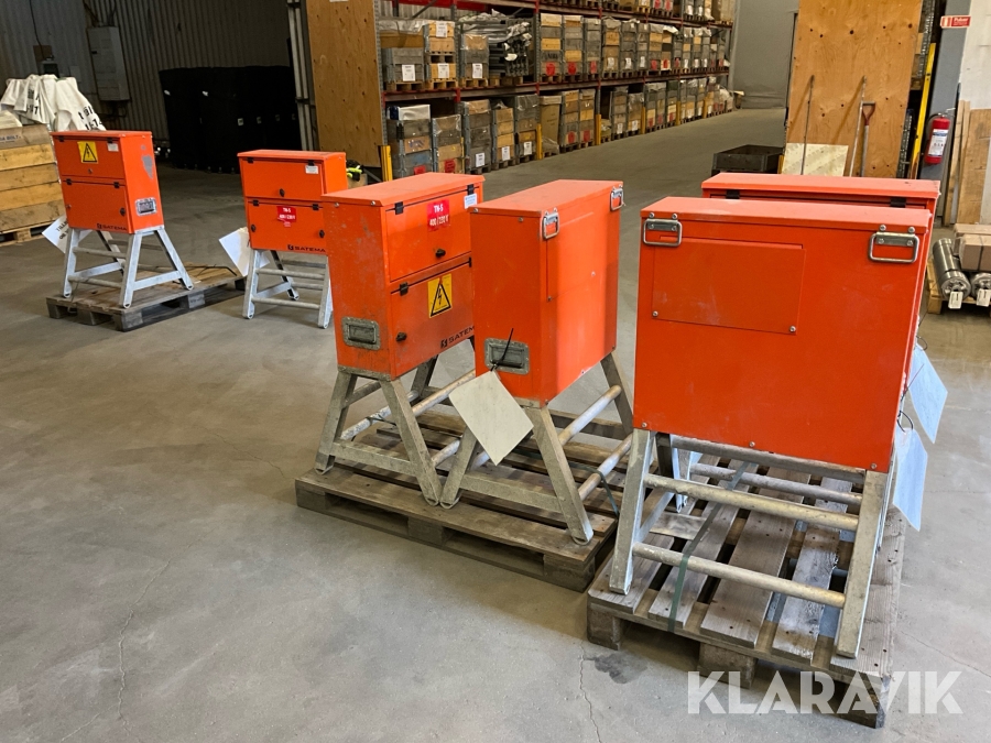 Elskåp Satema US 63A 6st