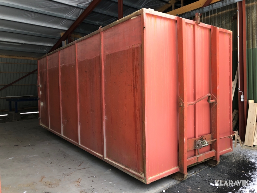 Spåncontainer 20 fot