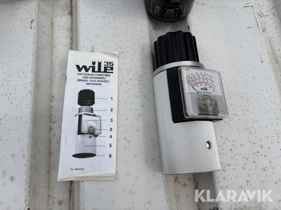 Vattenhaltsmätare Wile 35