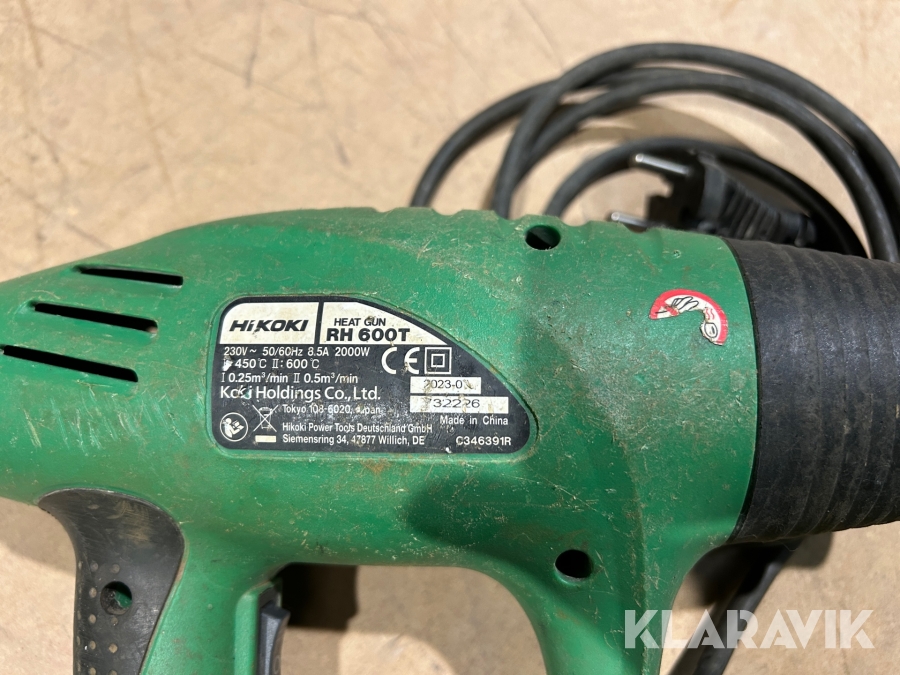 Värmepistol Hikoki RH 600 T