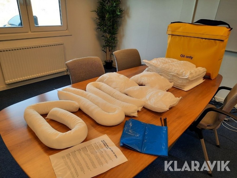 Parti spillprodukter för absorbent av oljor och kemikalier