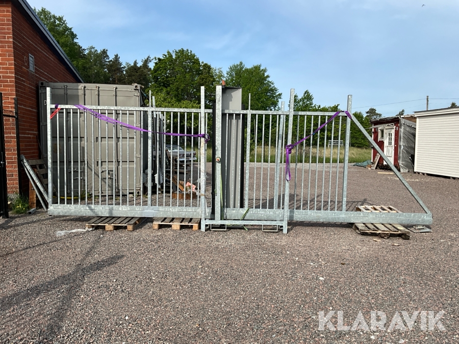 Motordriven skjutgrind Halsang 5m