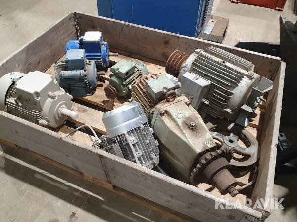 Pall med elmotorer 7 st