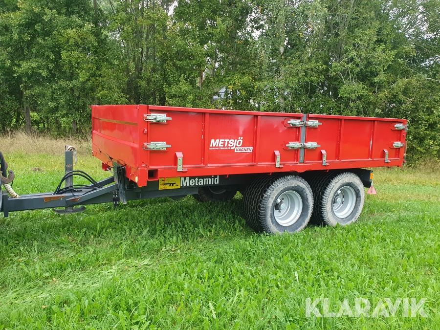 Tippkärra Schaktvagn Metsjö Vagnen Metamid 14