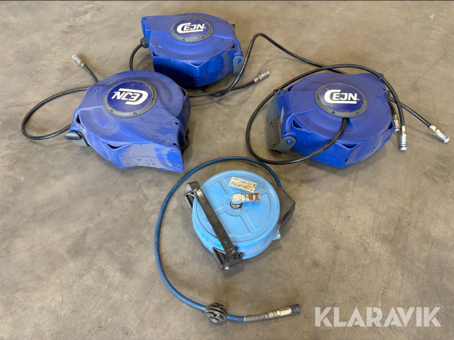 Slangvindor tryckluft Cejn 4st