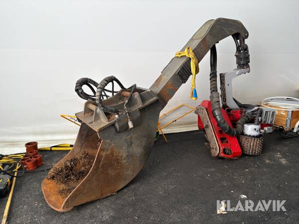 Skördaraggregat till grävmaskin Logmax 5000-15 komplett