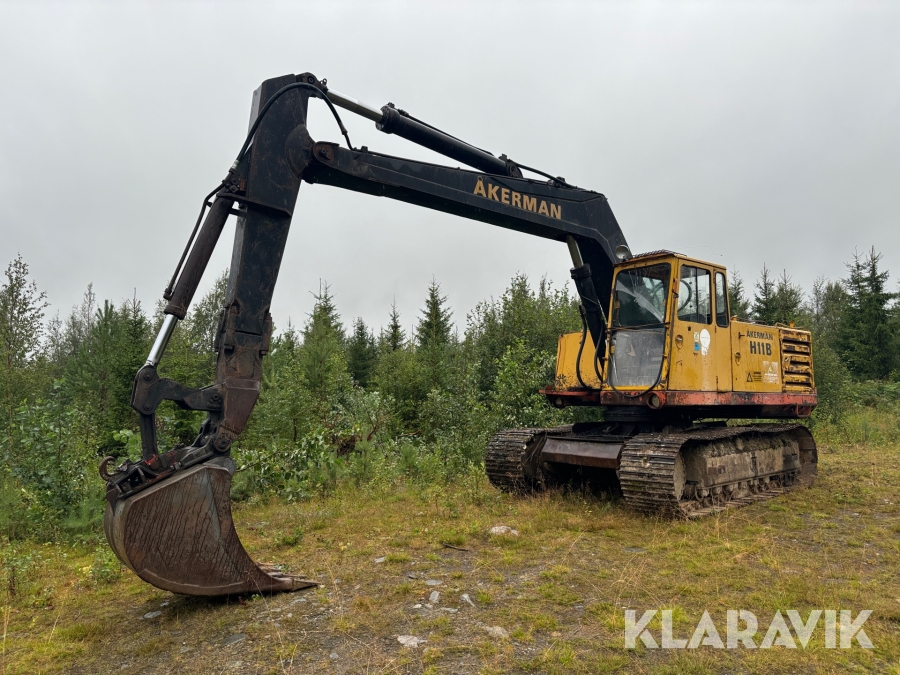 Grävmaskin Åkerman H11B