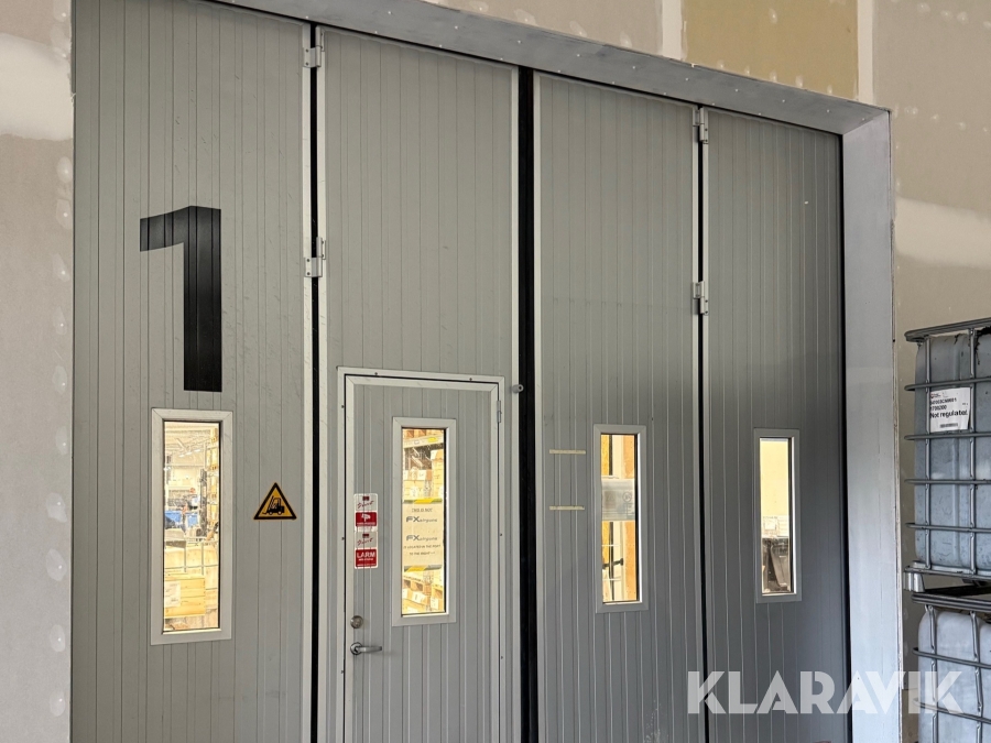 Motordriven vikport Prido Ecolid 3900x3600