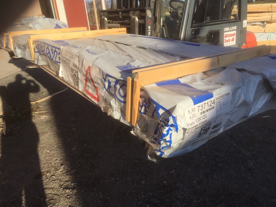 Inomhuspanel Furu ca 600 m