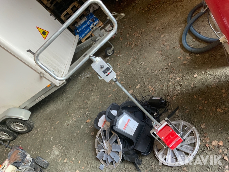 Glättare för betong Scanmaskin Helicopter