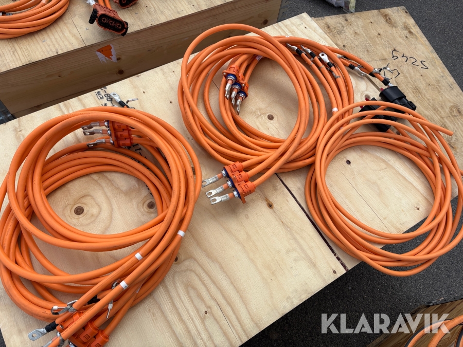 Diverse Högspännings DC kabel för elbil/testverksamhet/DC utrustning