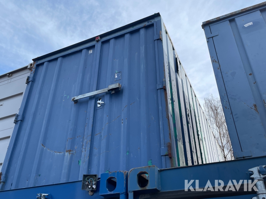 Klaravik Auktioner Container med verktyg