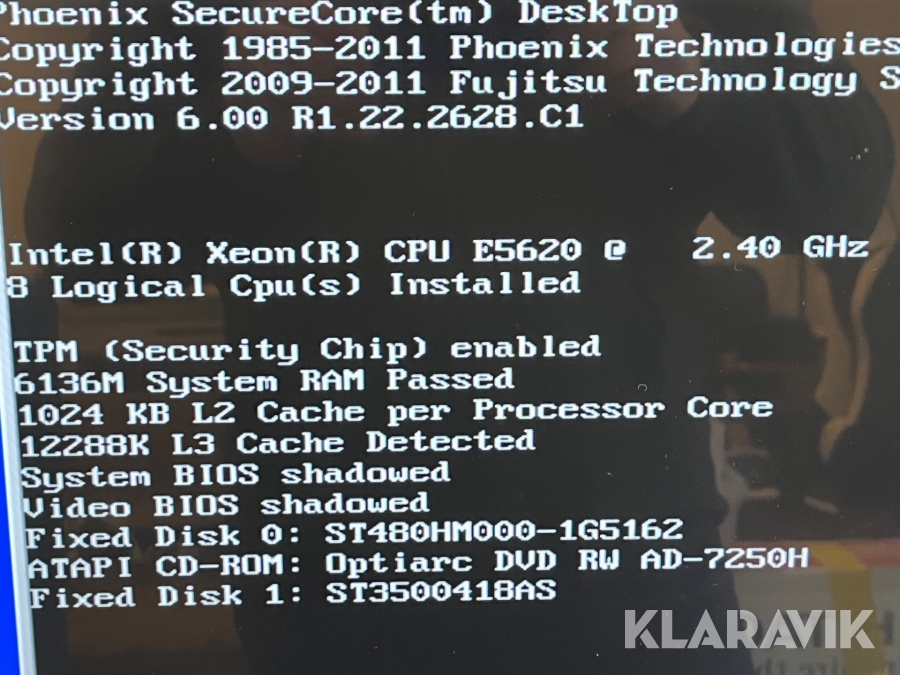 Gaming-PC / Server Fujitsu Celsius R570-2, Katrineholm, Klar