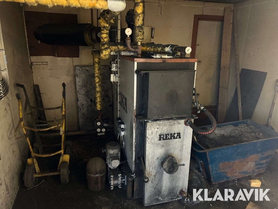 Pellets/ spannmålspanna Reka 30 kW