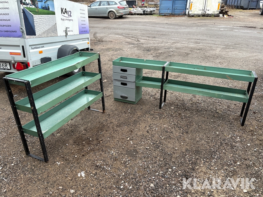 Verkstadsinredning till bil