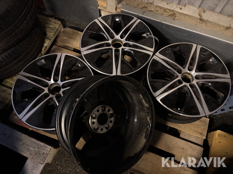 Aluminiumfälgar Mercedes C 200 17” 4st 5/112