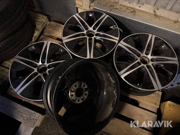 Aluminiumfälgar Mercedes C 200 17” 4st 5/112