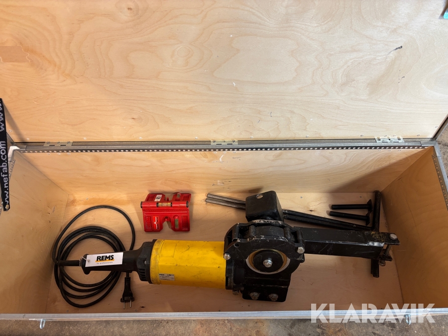 Skruvplintmaskin REMS Amigo 2 540000 markskruvmaskin