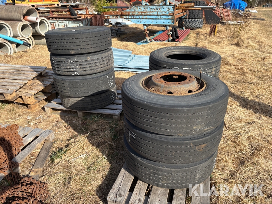 Lastbilsdäck Goodyear/Firestone 285/70R19.5