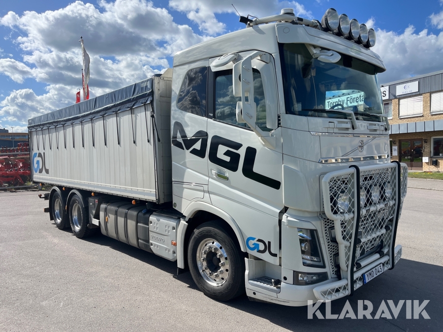 Spannmålsbil Ory Volvo FH16 750