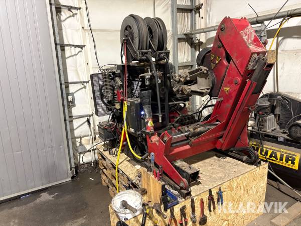 Mobil däckbytesmaskin el-/dieseldriven