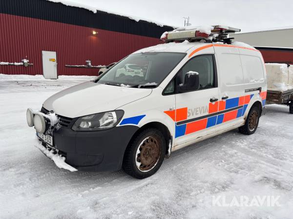 Skåpbil Volkswagen Caddy högerstyrd