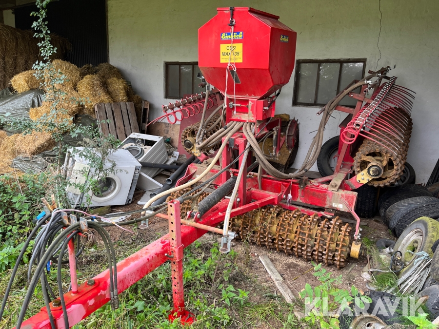 Knastervält med sålåda Väderstad RX620 Einböck sålåda