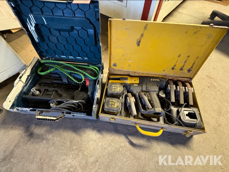 Pressverktyg & gipsdragare Rems 571 Bosch GSR 6-45TE