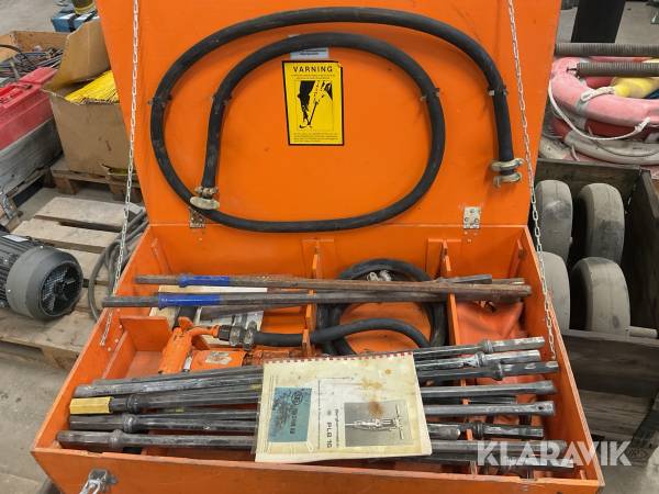 Bergborr SIG PLB 16 med redskap