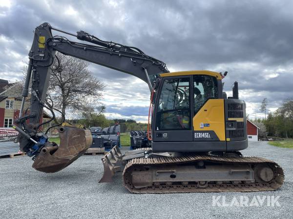 Grävmaskin Volvo ECR145EL Leica