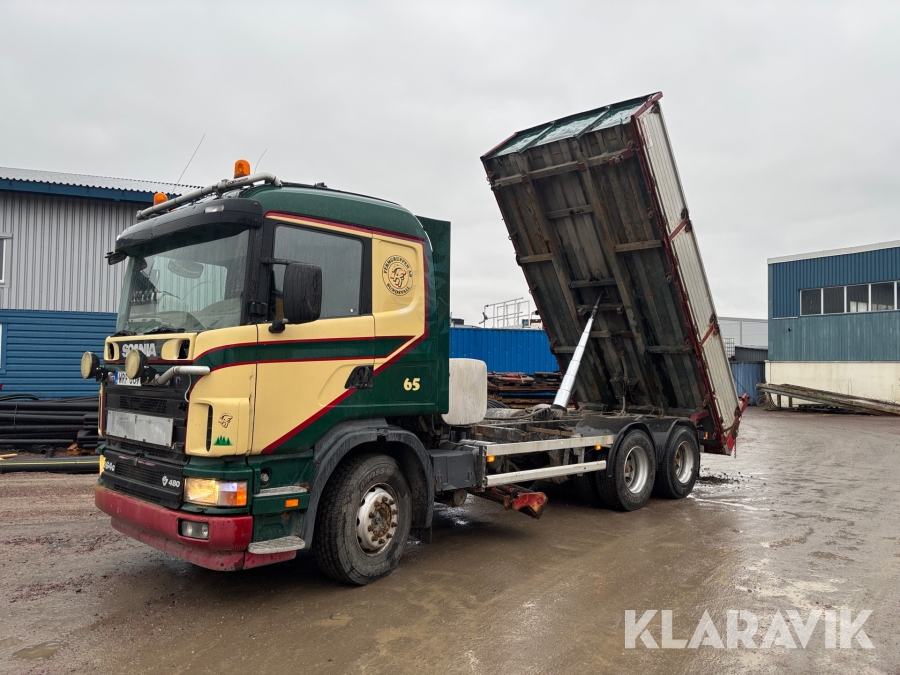 Tippbil Scania 164G 480