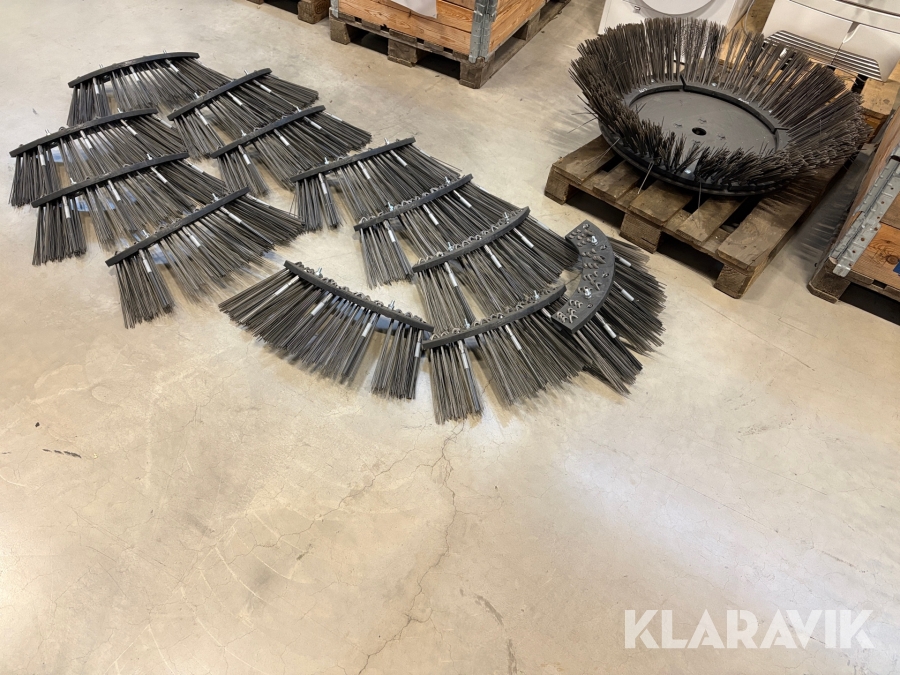 Ogräsborstar 4 uppsättningar