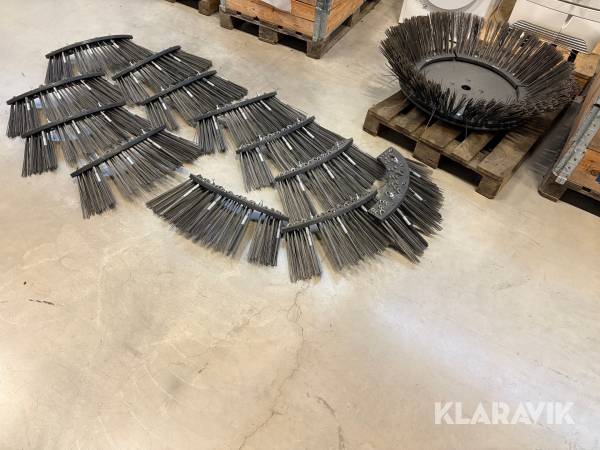 Ogräsborstar 4 uppsättningar