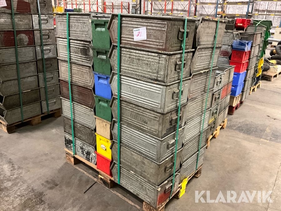 Förvaringslådor Sandbergs / Schäfer Lager-Fix 35 st