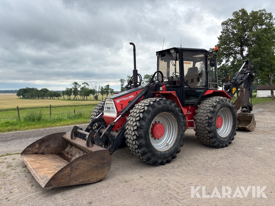 Grävlastare Huddig 960 med 2 st redskap