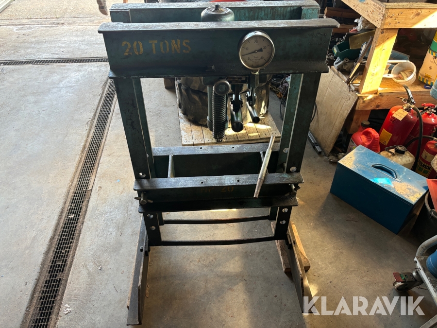 Hydraulikpress Origo 20 ton