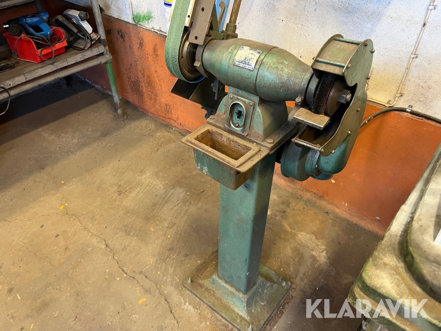 Bänkslipmaskin Lindbyverket Mockfjärd